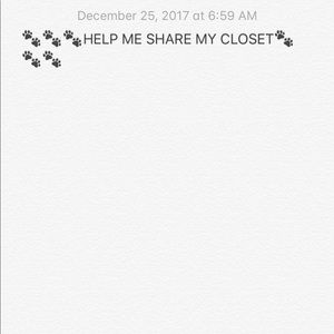 Help me share my closet